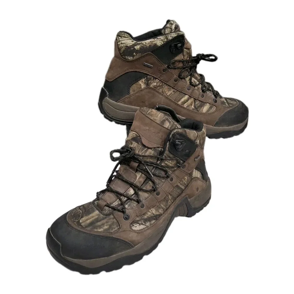 Cabela’s GORE-TEX Camo Hunting Boots Men's Size 12 D Waterproof 81-8431 Used